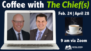 Join us on April 28 for Coffee with The Chief(s)!