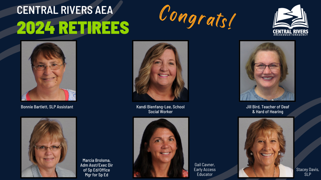 2024 Central Rivers AEA retirees