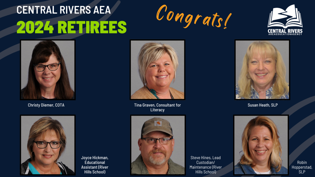 2024 Central Rivers AEA retirees