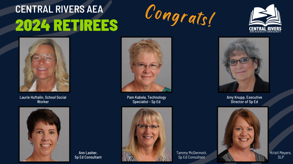 2024 Central Rivers AEA retirees