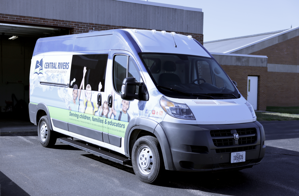 CRAEA media van