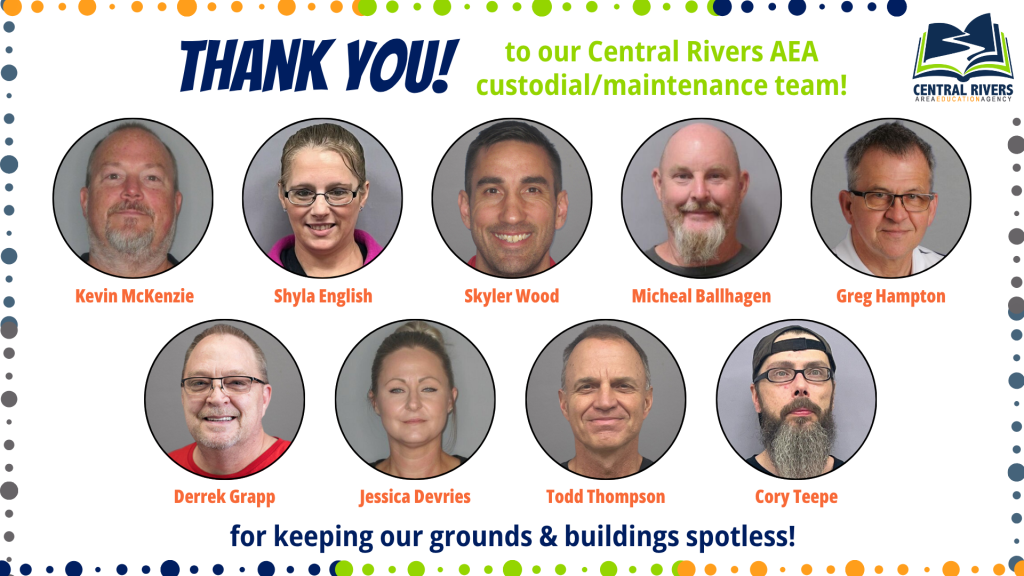 Thank you custodial-maintenance team