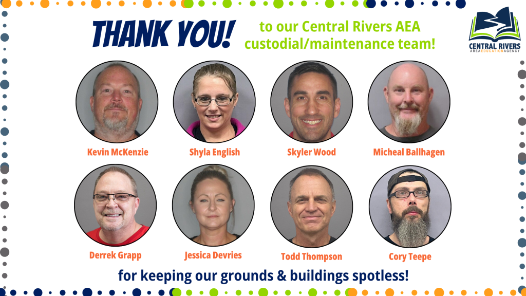 Thank you custodial-maintenance team