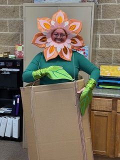 CRAEA staff dressed for Halloween at a Child Find training