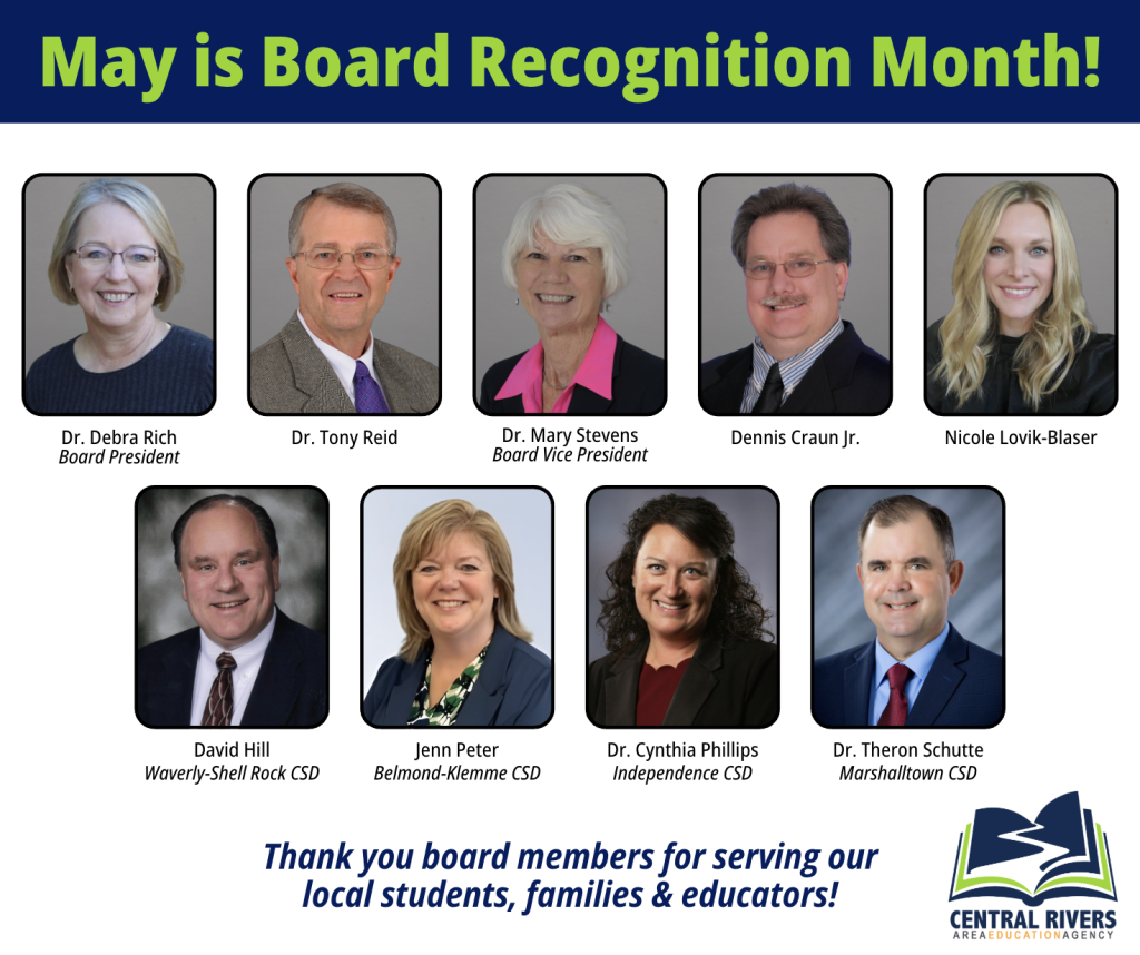 May - Board Recognition Month