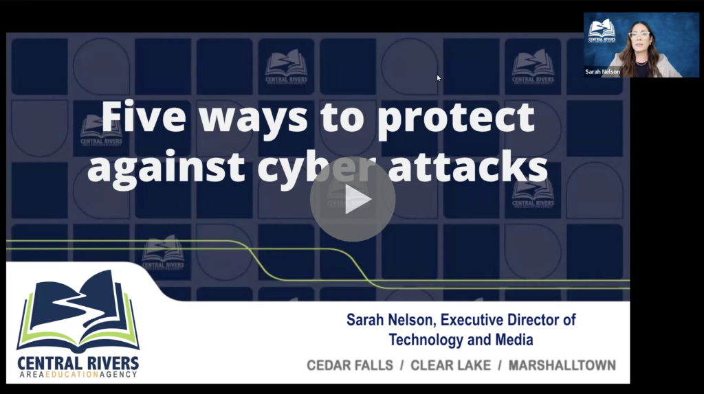 Channel video photos - Sarah Nelson's five cybersecurity tips